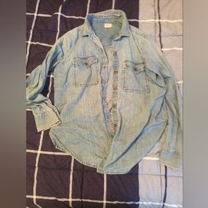 Jean button down GAP Women's small